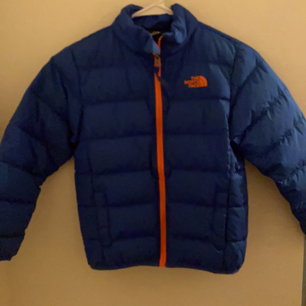The North Face puffer jacket.